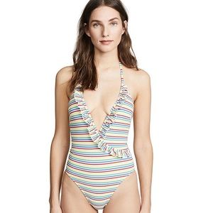 Solid & Striped One-Piece Nadine Swimsuit